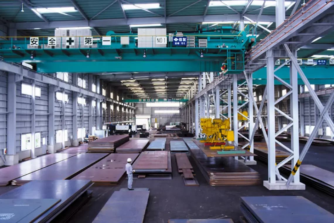 大牟田工場内の様子