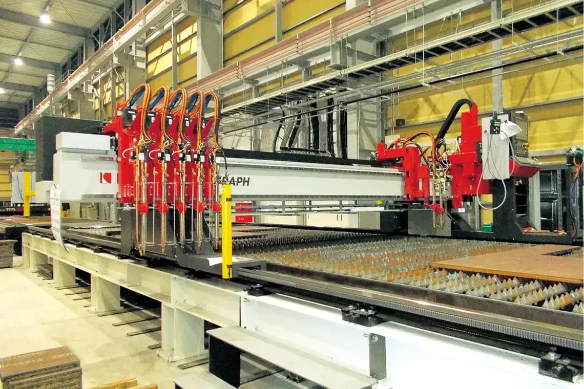 ドリル付NC溶断機