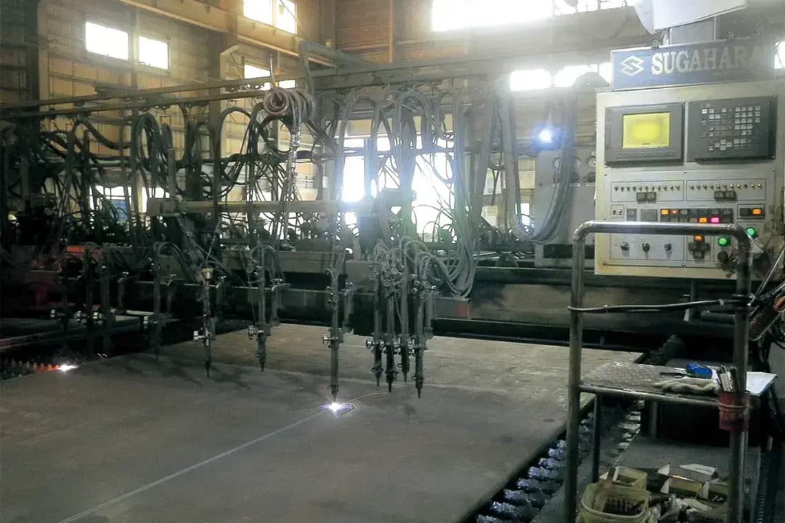 ドリル付NC溶断機